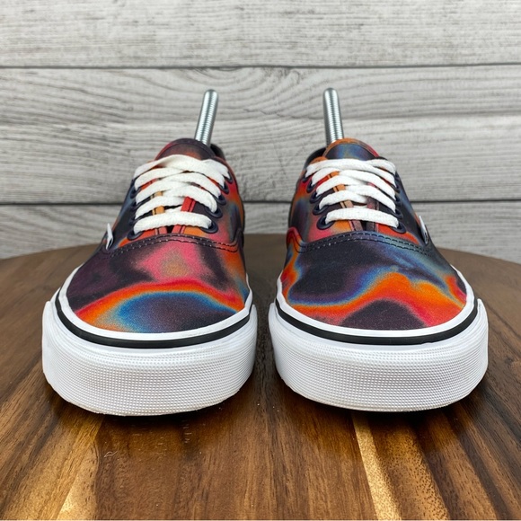 Vans Authentic Dark Aura Infrared Lace Up Sneaker Women’s Shoe Size 8.5 - Picture 5 of 11